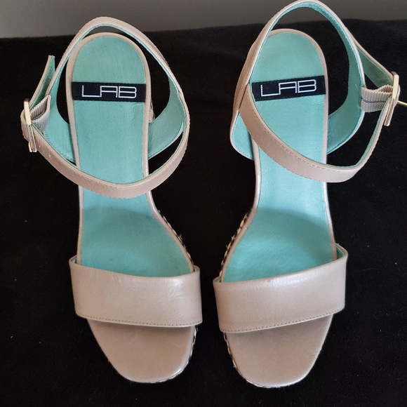 ANTHROPOLOGIE  LAB Jute Plateform Heels - Picture 2 of 7